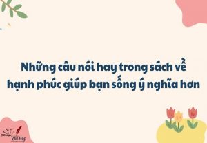 Những câu nói hay trong sách về hạnh phúc giúp bạn sống ý nghĩa hơn