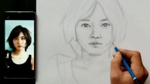 Hướng dẫn các bước vẽ chân dung đơn giản cho học sinh